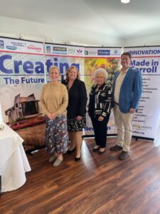 Heather Powell, Manager, CC Workforce Dev., Denise Beaver, Acting Director, CCED, Bonnie Staub, Manager, Office of Tourism and Darren Peyton, Asst. Director, SBDC Northern Region.