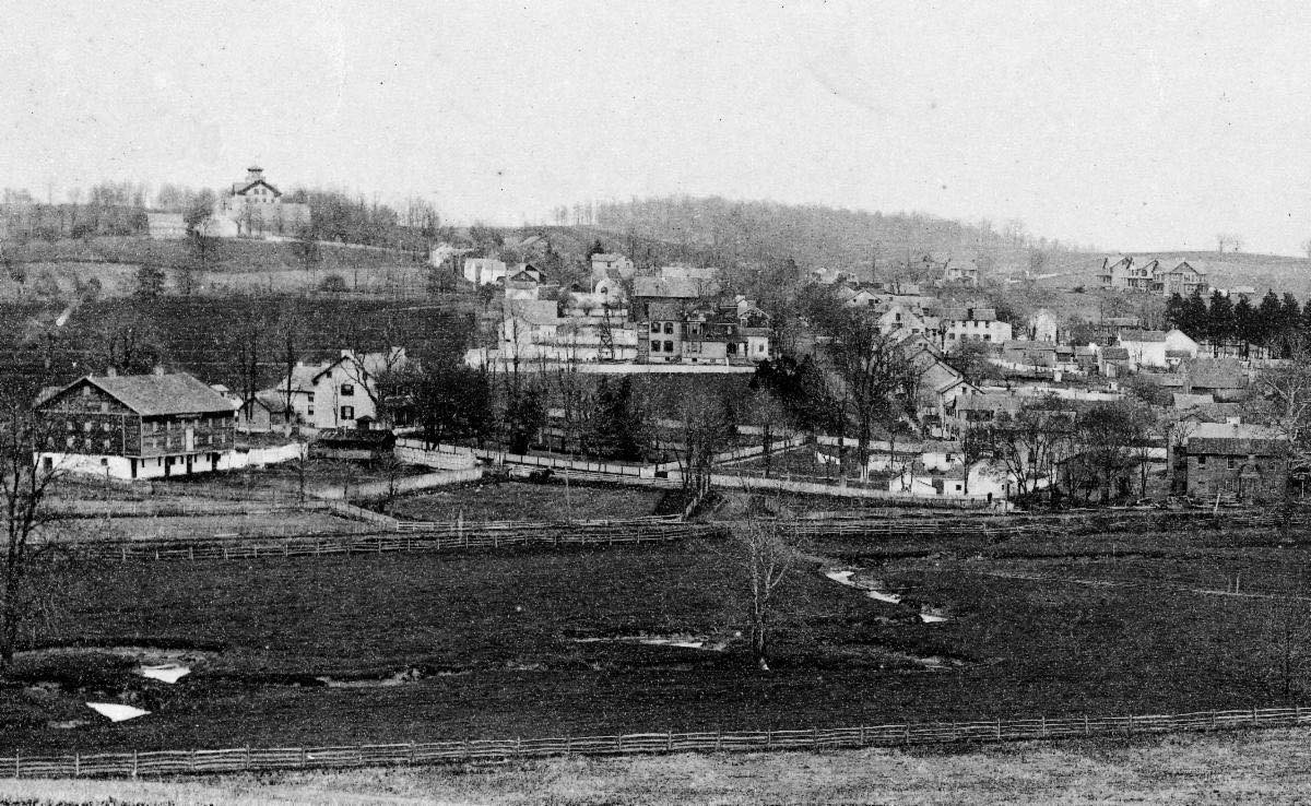 Late 19th or early 20th century view of New Windsor