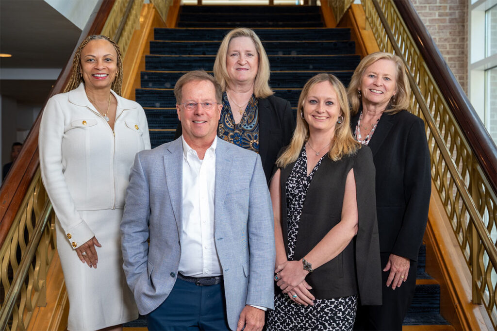 Image of Tammi Thomas, TEDCO; Richard Griffin, City of Frederick; Renee Winsky, Bay One Group, LLC; Allison Akers, Vision Technologies; Denise Beaver Carroll County Economic Development